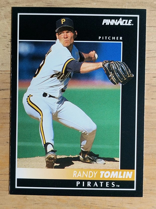 1992 Pinnacle #213 Randy Tomlin