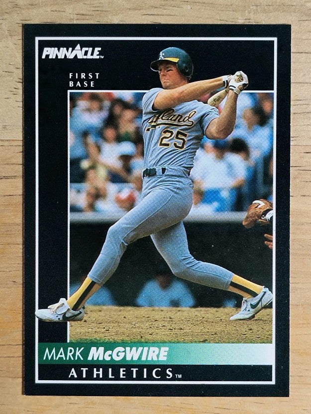 1992 Pinnacle #217 Mark McGwire