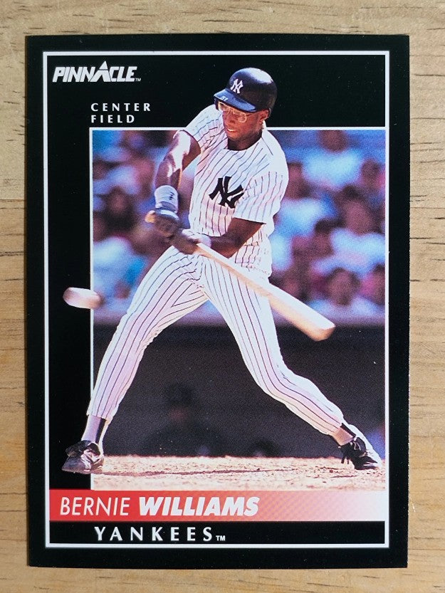 1992 Pinnacle #229 Bernie Williams