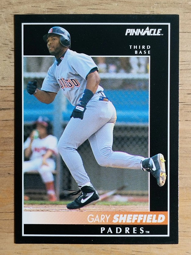 1992 Pinnacle #235 Gary Sheffield