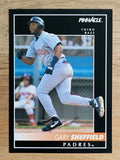 1992 Pinnacle #235 Gary Sheffield