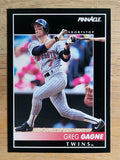 1992 Pinnacle #262 Greg Gagne