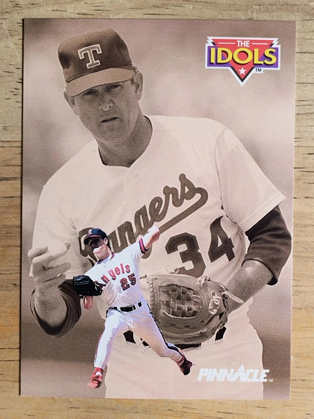 1992 Pinnacle #281 Jim Abbott I/Nolan Ryan