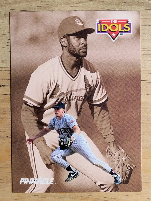 1992 Pinnacle #285 Chuck Knoblauch I/Ozzie Smith