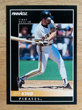 1992 Pinnacle #317 Jeff King