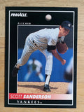 1992 Pinnacle #337 Scott Sanderson