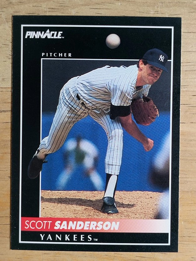 1992 Pinnacle #337 Scott Sanderson
