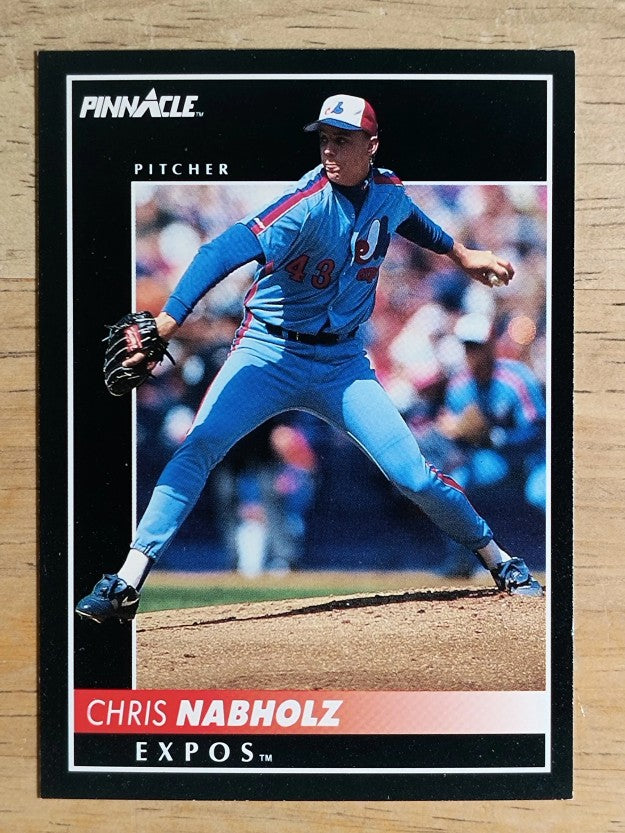 1992 Pinnacle #360 Chris Nabholz
