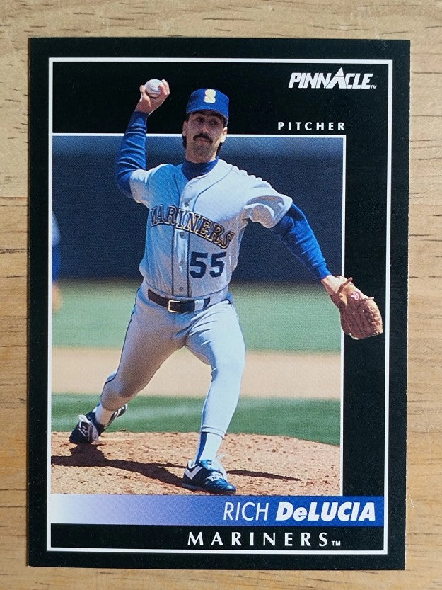 1992 Pinnacle #388 Rich DeLucia