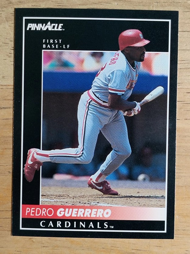 1992 Pinnacle #392 Pedro Guerrero