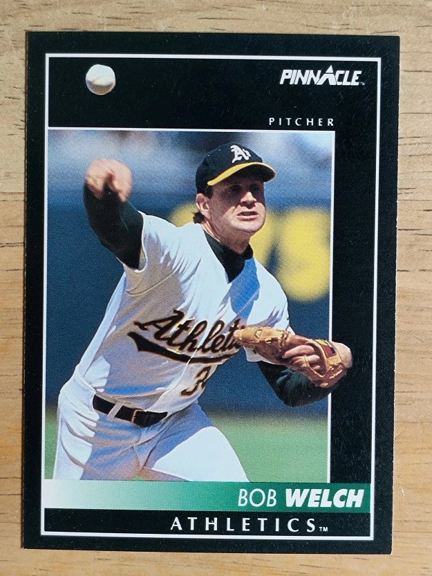 1992 Pinnacle #409 Bob Welch