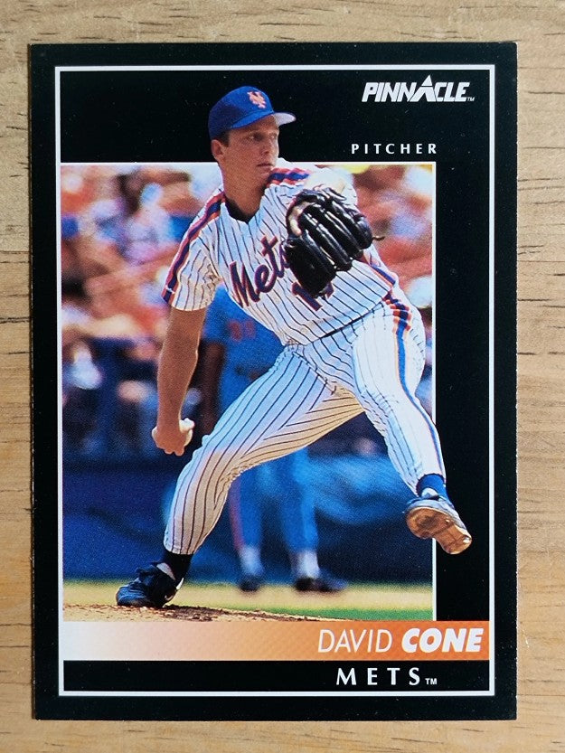 1992 Pinnacle #450 David Cone