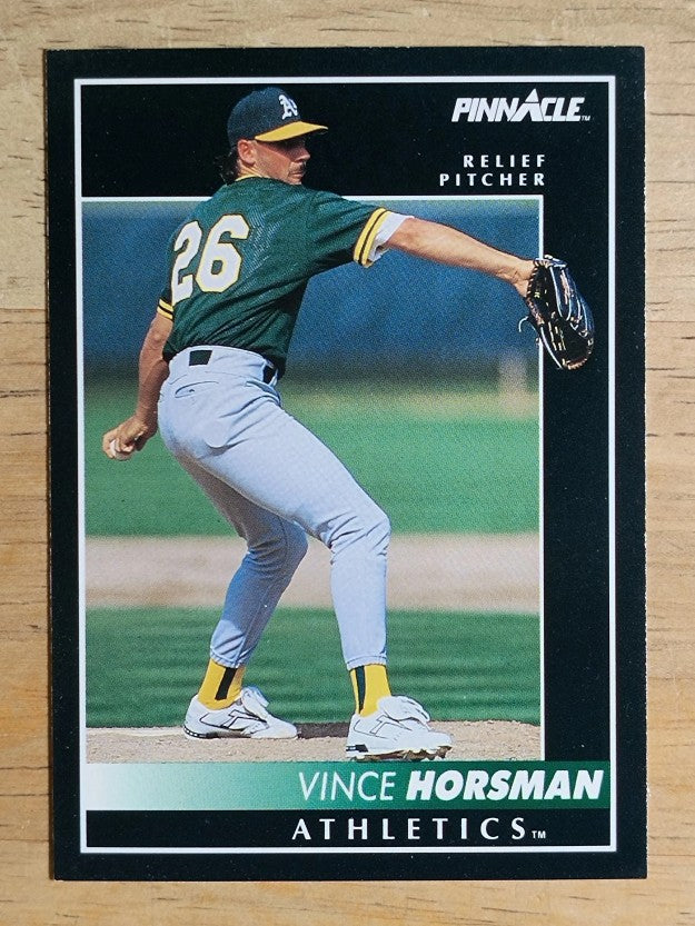 1992 Pinnacle #524 Vince Horsman
