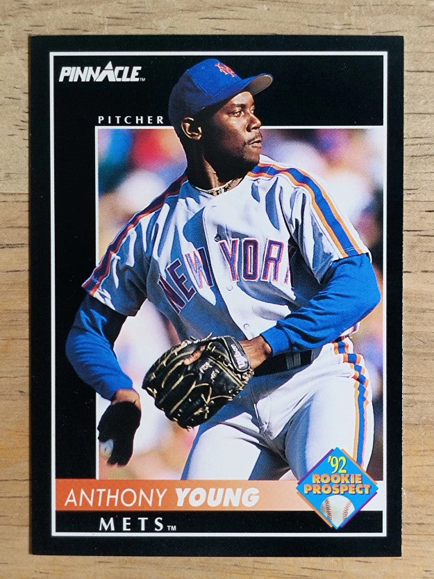 1992 Pinnacle #558 Anthony Young