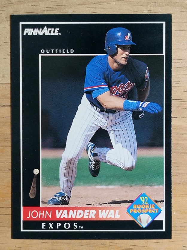1992 Pinnacle #559 John Vander Wal