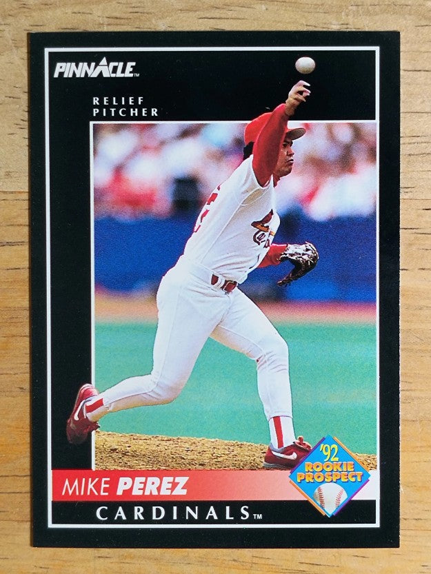 1992 Pinnacle #565 Mike Perez
