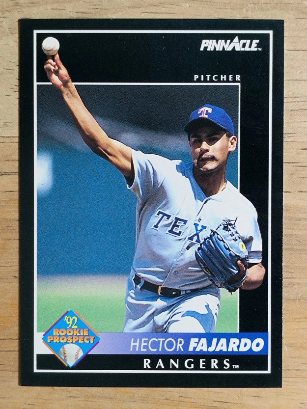 1992 Pinnacle #573 Hector Fajardo RC