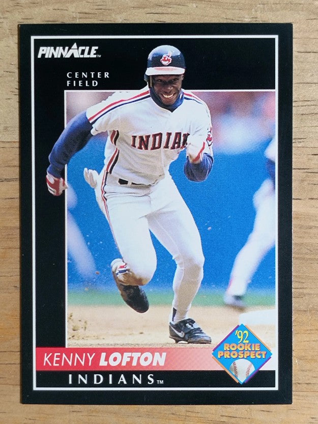 1992 Pinnacle #582 Kenny Lofton