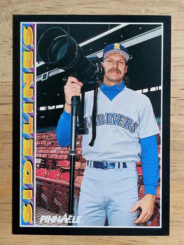1992 Pinnacle #595 Randy Johnson SIDE