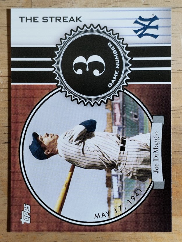 2007 Topps DiMaggio Streak #JD3 Joe DiMaggio