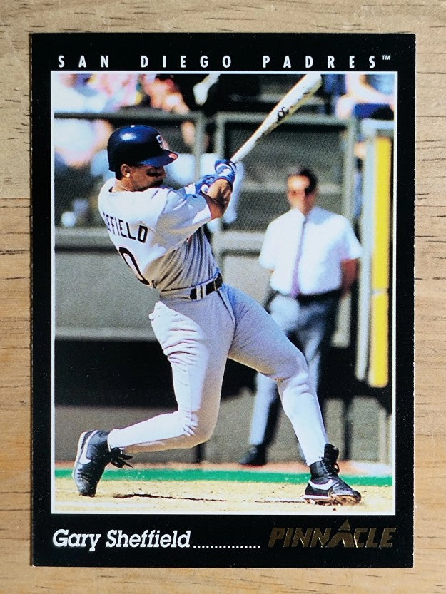 1993 Pinnacle #1 Gary Sheffield