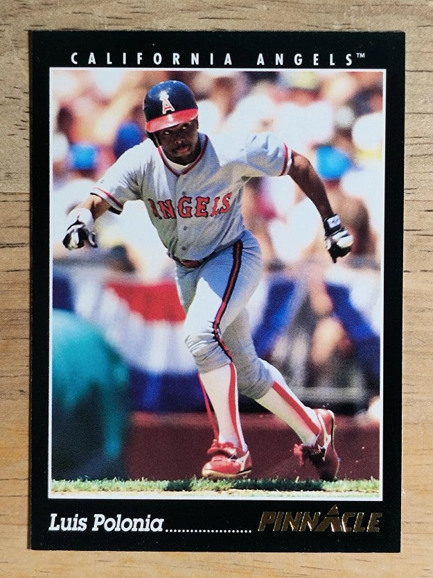 1993 Pinnacle #31 Luis Polonia
