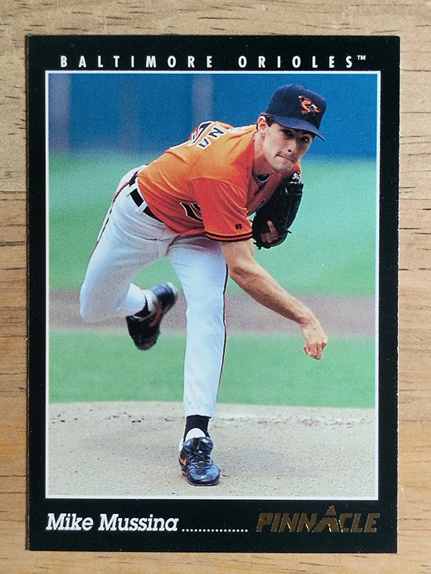 1993 Pinnacle #44 Mike Mussina