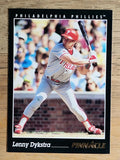 1993 Pinnacle #45 Len Dykstra