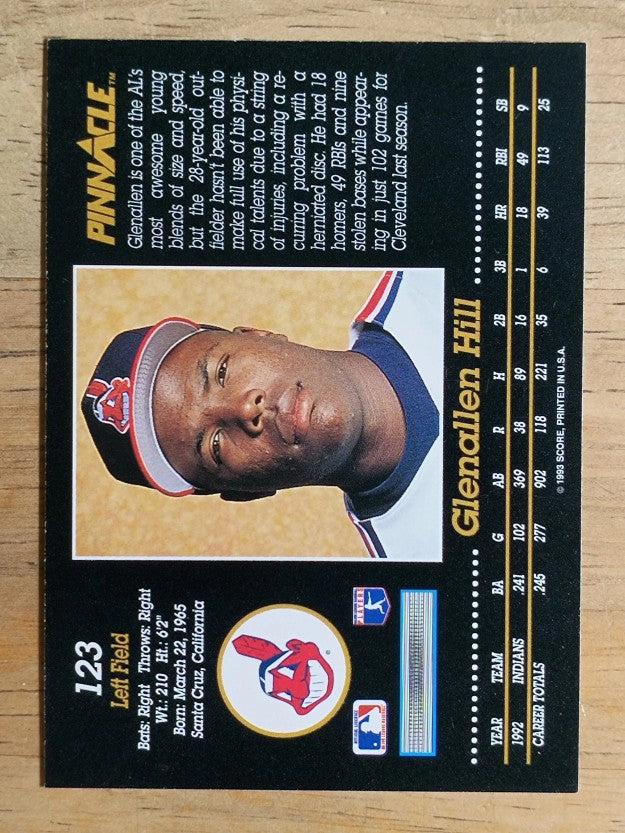 1993 Pinnacle #123 Glenallen Hill