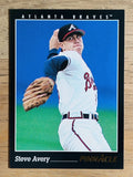 1993 Pinnacle #315 Steve Avery