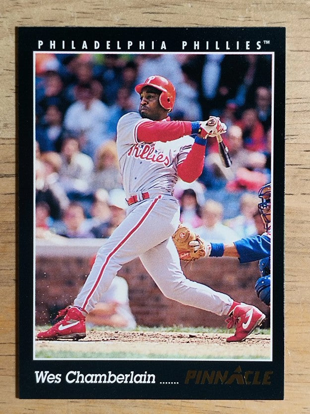 1993 Pinnacle #328 Wes Chamberlain