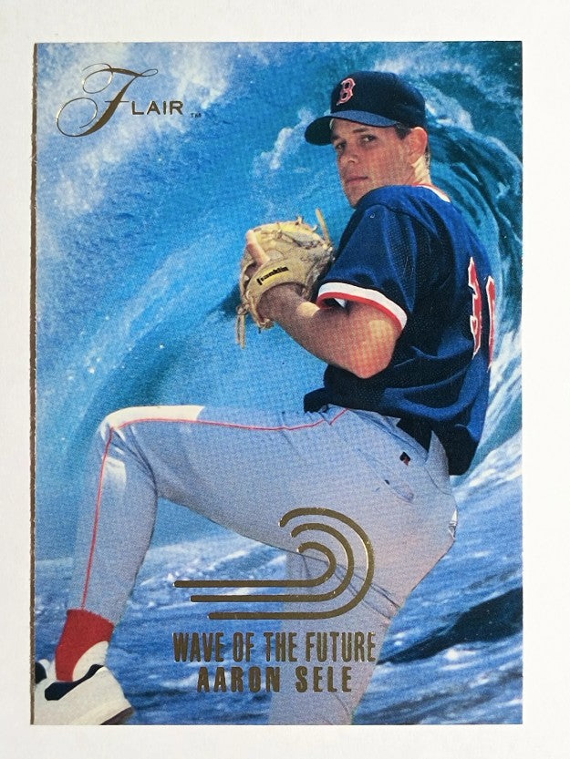 1993 Flair Wave of the Future #16 Aaron Sele