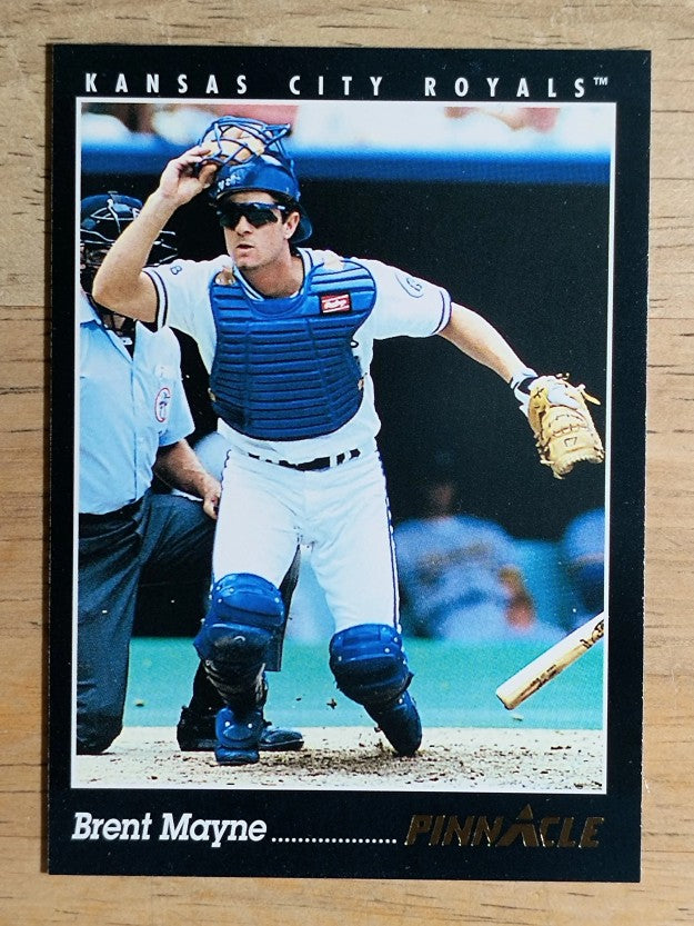 1993 Pinnacle #359 Brent Mayne