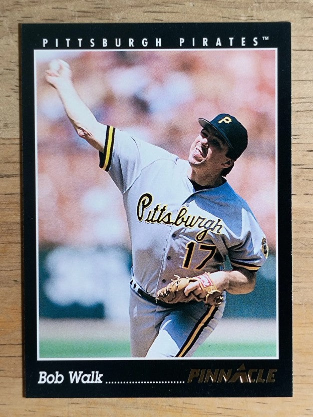 1993 Pinnacle #380 Bob Walk
