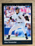 1993 Pinnacle #383 Alex Fernandez