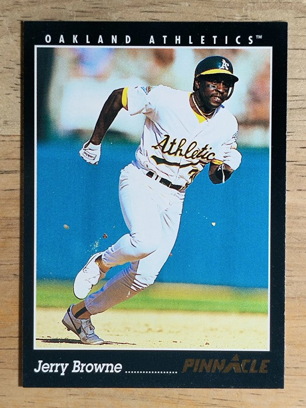 1993 Pinnacle #391 Jerry Browne