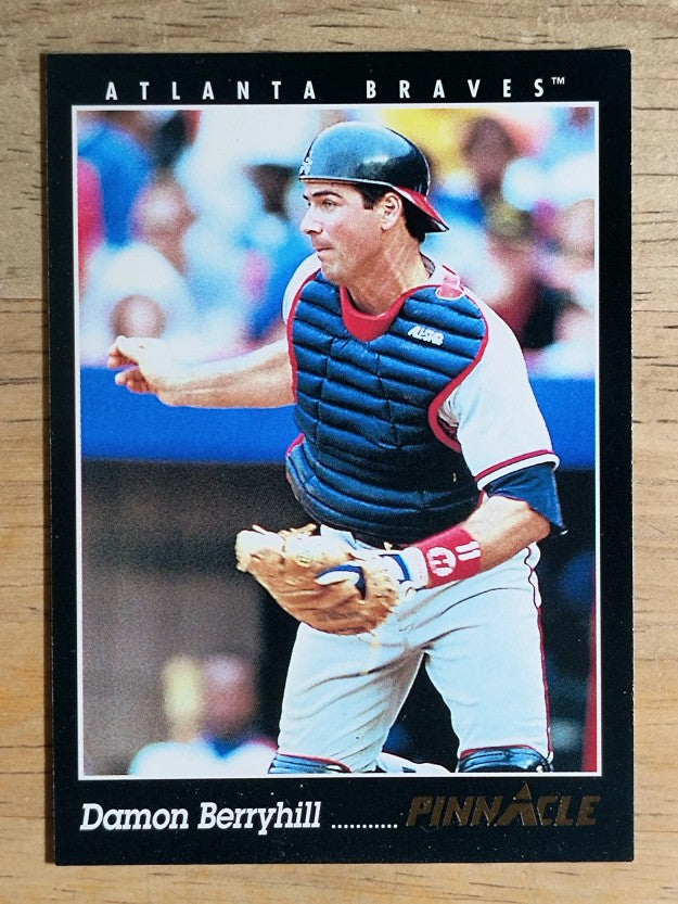 1993 Pinnacle #392 Damon Berryhill