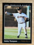1993 Pinnacle #491 Robby Thompson