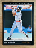 1993 Pinnacle #509 Lou Whitaker