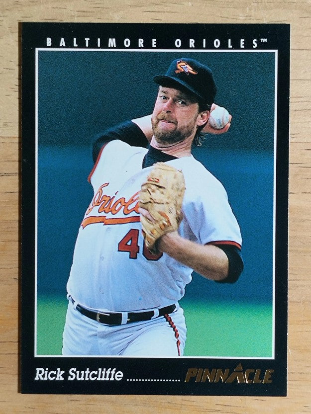 1993 Pinnacle #532 Rick Sutcliffe