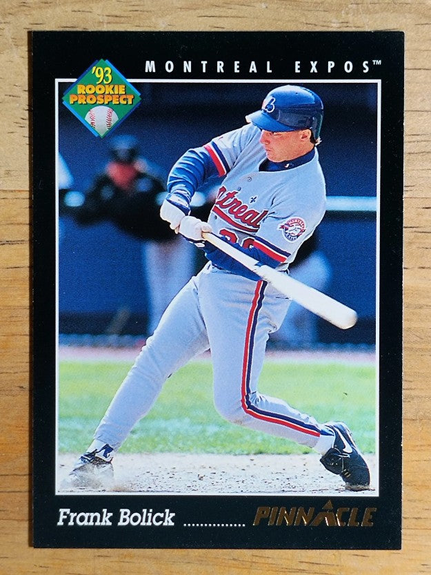 1993 Pinnacle #588 Frank Bolick