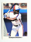 1990 Leaf #107 Marquis Grissom RC
