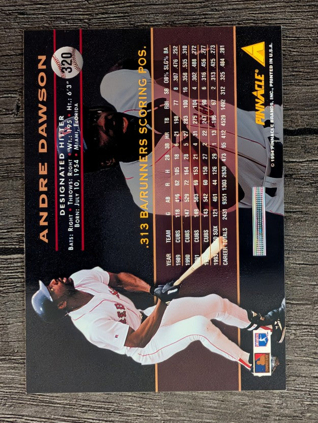 1994 Pinnacle #320 Andre Dawson