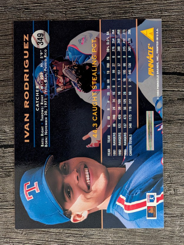 1994 Pinnacle #349 Ivan Rodriguez