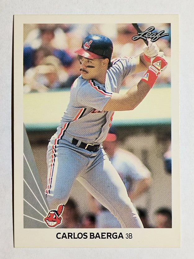 1990 Leaf #443 Carlos Baerga RC