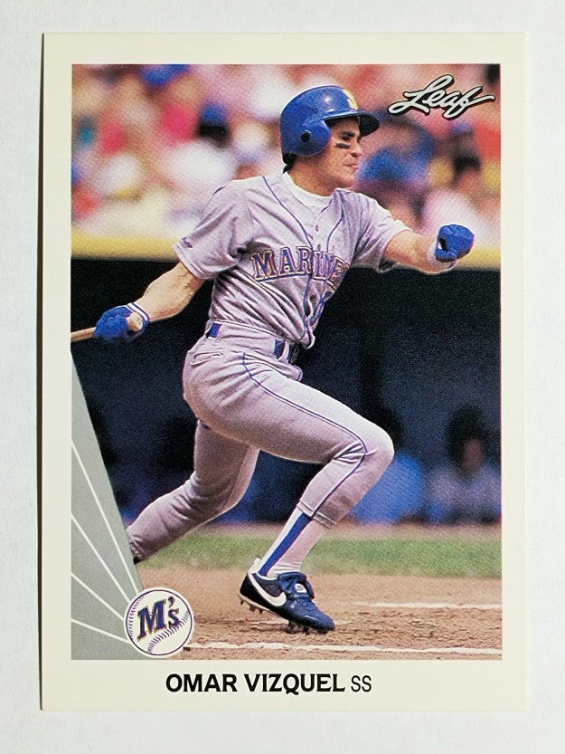1990 Leaf #88 Omar Vizquel