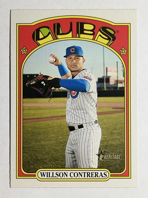 2021 Topps Heritage #41 Willson Contreras