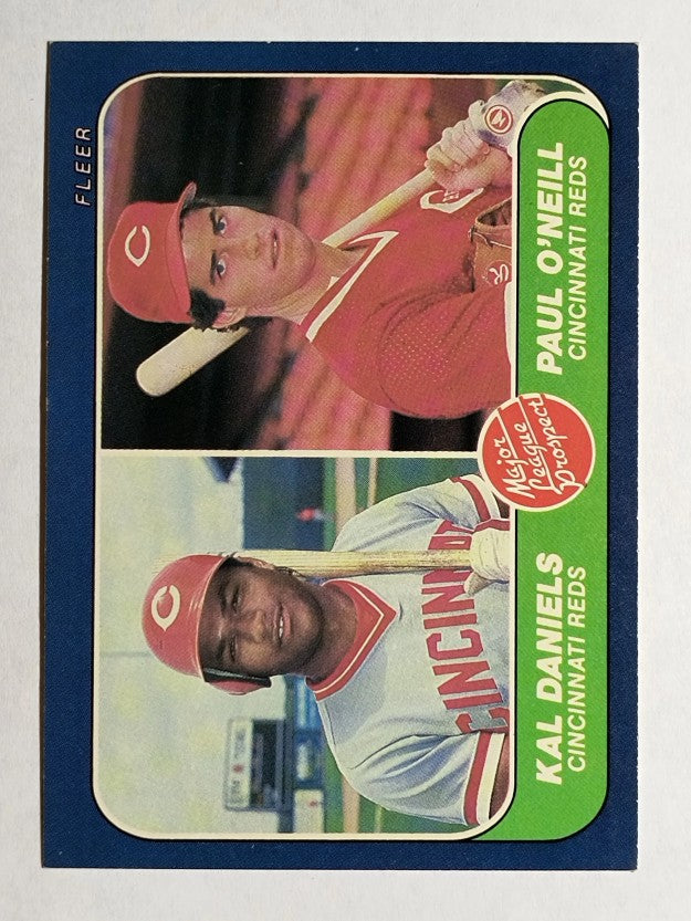 1986 Fleer #646 Paul O'Neill RC