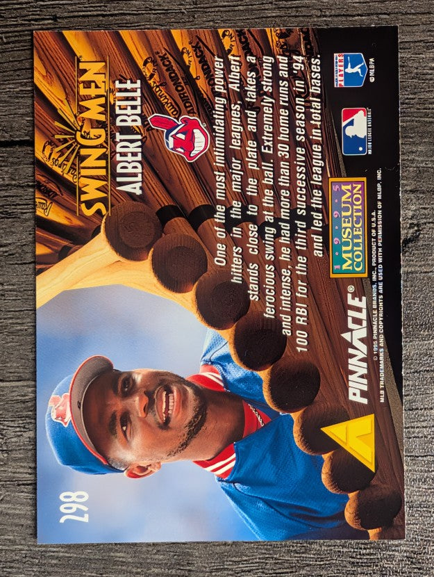 1995 Pinnacle Museum Collection #298 Albert Belle SM
