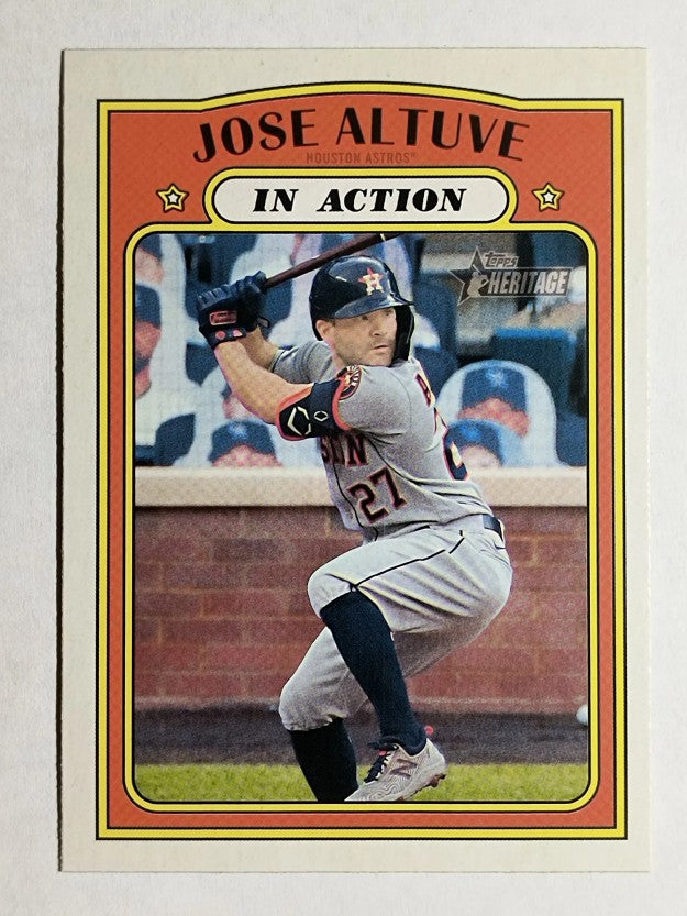 2021 Topps Heritage #44 Jose Altuve IA